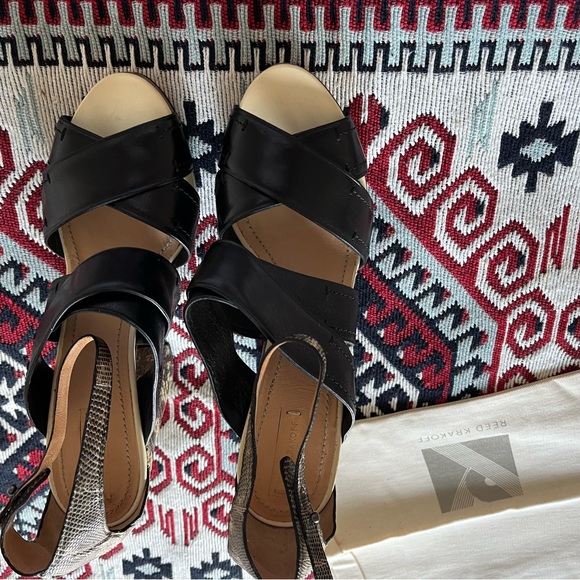 Never worn reed krakoff leather heels size 40 - Picture 4 of 6